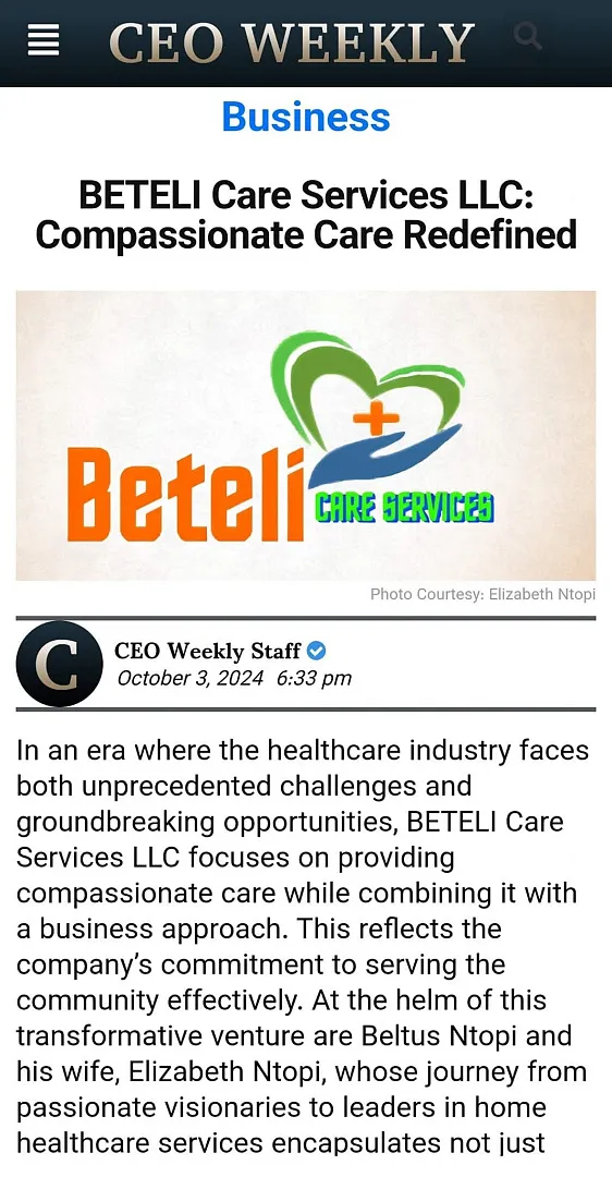 Beteli Care Services LLC Beteli Care Services LLC